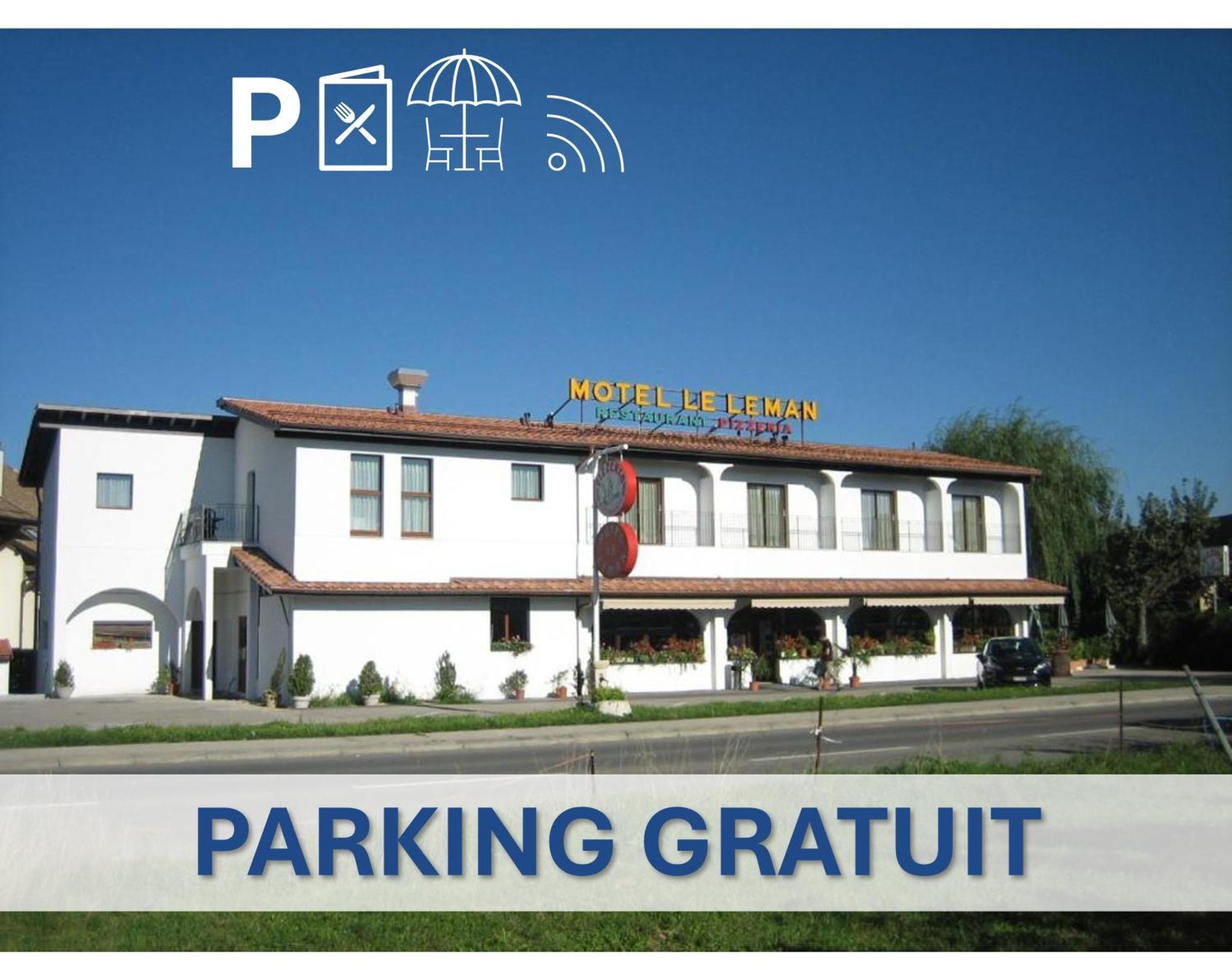 Motel Le Leman Commugny Kültér fotó