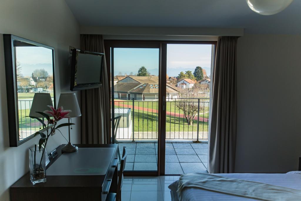 Motel Le Leman Commugny Kültér fotó