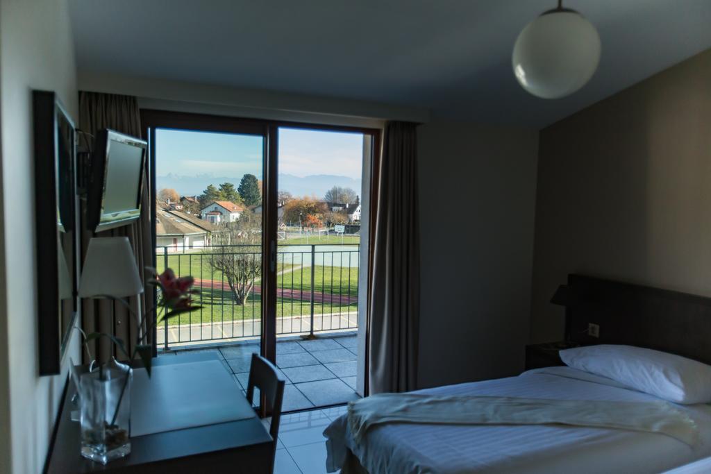 Motel Le Leman Commugny Kültér fotó